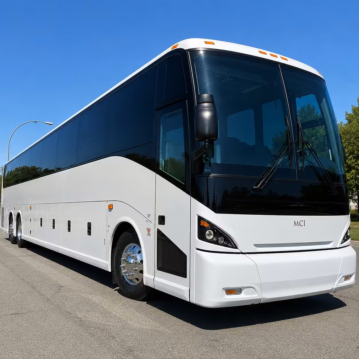 40 56 passenger charter bus